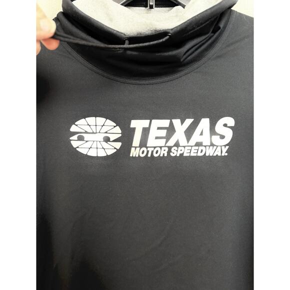 Texas Motor Speedway Under Armour All Season Gear Black Pullover Hoodie Sz L - Picture 2 of 14